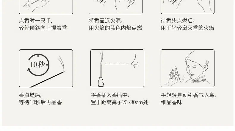 商品详情图_礼盒装手工圆柱形香佛像檀香沉香天然香料崖柏竹签香