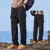 Pantalones de trabajo rectos sencillos para primavera y otoño, duraderos y resistentes a la suciedad, elegantes y versátiles, estilo Harajuku de moda, sin marca, modelo nuevo