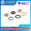 Fabricante de Foshan personaliza ojales de garra, ojales metálicos, ojales electrochapados, ojales metálicos dentados para lonas de exterior