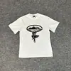 Longo prazo com Corteiz Alcatraz celebridade europeia e americana mesmo estilo verão solto casual respirável rua manga curta camiseta