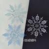 Transfronteiriço Vários Pingentes Azuis Transparentes de Flocos de Neve DIY Acessórios de Natal Flocos de Neve de Cristal Acrílico 3-11cm