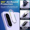 Adecuado para Samsung Galaxy A27 Cámara Trasera Brillo Ojo de Águila Integrado Cubierta Completa Película de Cristal Templado para Lente