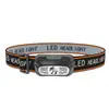 Popular Linterna Frontal LED Recargable por USB para Pesca Nocturna con Sensor Inteligente Transfronterizo, Luz Potente y Uso Conveniente en Exteriores