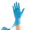 Luvas de Borracha Nitrílica Azuis Atacado de Fábrica, Antiderrapantes, Resistentes a Ácidos e Álcalis, Espessadas para Uso em Pesquisa de Laboratório
