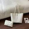Bolsa Feminina Estilosa de Alta Capacidade 2026 Verão Nova Cor Sólida Bolsa de Ombro para Estudantes Universitários Bolsas Tote para o Trabalho