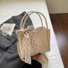 Bolsa Transversal de Design de Nicho de Moda para Comércio Exterior Transfronteiriço, Bolsa de Ombro Versátil para Mulheres, Bolsa de Mão Simples, Bolsa Balde de Alto Nível