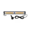 Luz de Para-choque Universal de Fileira Única para Carro Novo Luz de Tira COB Luz Piscante Duas em Uma Luz de Advertência Luz de LED para Para-choque Dropshipping