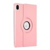 Funda protectora plana para Huawei Matepad SE 11 pulgadas 2024 AGS6-W00 con patrón de lichi, carcasa giratoria de 11 pulgadas