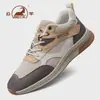 Zapatos Gongyang originales para hombre, zapatos de malla transpirable para hombre, zapatillas casuales de malla fina, zapatos deportivos antideslizantes para hombre, piel genuina