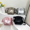 Bolsa de Ombro Único Transversal Versátil Simples Moda Casual Estilo Coreano Tendência Outono/Inverno 2022 High-End Texturizada