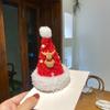 Decoraciones navideñas Horquilla de Papá Noel accesorios para el cabello de princesa para niños horquilla navideña pequeño regalo