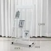 Estante para armazenamento de catálogos e jornais, porta-revistas, estante para livros e jornais, expositor de chão, porta-folhetos e documentos, clipe de expositor de publicidade