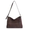 Bolso Tote Sencillo Transfronterizo para Viajes Diarios de Mujer 2025 Invierno Nuevo de Moda Gran Capacidad Lujo Ligero Color Contrastante Bolso de Hombro Único Cruzado