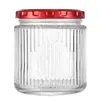 Frascos de Vidrio para Cocción Lenta Fresca, Aptos para Cocinar al Vapor, Resistentes a Altas Temperaturas, Recipientes Sellados de Vidrio de Grado Alimenticio