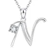 Weiya deseo cruzado comercio electrónico suministro 26 letras inglesas moda colgante de diamantes joyería de moda