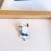 Broche Patcha Dog Hello Kitty Fofo Desenho Animado Japonês Sanrio Cachorro Pudim Insígnia de Animação Criativa Acessórios Masculinos e Femininos