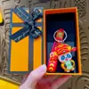 Llavero Mascota Año del Caballo de Dibujos Animados Llavero Colgante Tendencia Nacional Pony Colgante Nuevo Año Pequeño Regalo Muñeca Venta al por Mayor
