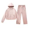 Lu Lu Sen 25 nuevo traje de suéter coreano de primavera, dulce y de temperamento suave, traje de mujer, conjunto de pantalón de manga larga