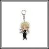 2026 Anime Periférico Detetive Conan Chaveiro Acrílico 2D Plano Pingente de Mochila Escolar