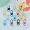 Novo chaveiro de flor colorida, acessório dopamina, pingente fofo para bolsa estilo ins, presente para melhores amigas, corrente para celular DIY