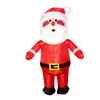 Accesorios de Obra de Navidad Transfronteriza Fiesta Reno de Navidad Niños Papá Noel Olaf Hacia Atrás Muñeco de Nieve Traje Inflable