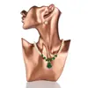 Suporte de colar modelo retrato suporte de joias suporte de brincos mão orelha anel suporte de exibição de joias anel pulseira rack de armazenamento de acessórios