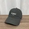 Gorra de béisbol informal de estilo coreano con visera suave y bordado de letras, nueva para principios de otoño, versátil para mujer, con protección solar y visera de pico