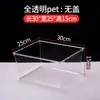 Caja acrílica para exhibición de alimentos de supermercado, caja de plástico transparente para snacks, caja de almacenamiento, caja para dulces de frutas secas, caja de exhibición de estante