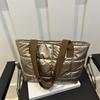 2024 Nueva Bolsa de Moda Bolso para Mujer Bolso Bandolera Estilo Coreano Bolso de Algodón Espacial Bolso de Hombro Bolso de Mano Gran Capacidad Bolso de Moda