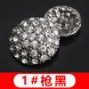 Hebilla Metálica de Diamantes Top de Pedrería de Alta Gama Botones de Visón para Mujer Botones Versátiles Botones para Gabardina Abrigo de Lana