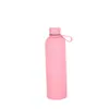 Taza de vacío de acero inoxidable de botella pequeña americana transfronteriza de gran capacidad para deportes al aire libre, taza de agua portátil para estudiantes hombres y mujeres