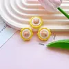 Serie de Frutas Fresas Amor Resina Accesorios DIY Funda para Teléfono Celular Parche para Refrigerador Pasador Material para Accesorios del Cabello