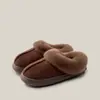 Pantuflas de Algodón para Mujer Otoño/Invierno 2026 para Calidez en Casa y en Interiores, Pantuflas Antideslizantes con Forro de Felpa para Estudiantes y Parejas para Exteriores, Zapatos de Algodón con Suela Gruesa