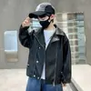 Chaqueta de Cuero para Niños 2026 Nuevo Estilo Elegante Estilo Urbano Tallas Mediana y Grande Chaqueta de Cuero PU para Motocicleta Ropa de Otoño Top