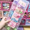 Celebridade da Internet Fofo Colorido Doce Perolado Desenho Animado Sanrio Presilhas de Cabelo Infantis para Meninas e Estudantes