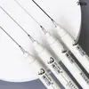 Bolígrafo de Punta Fina Boratu 0.5mm Específico para Exámenes Estudiantiles Secado Rápido Negro Flujo Continuo de Tinta Transfronterizo Bolígrafo para Contornear de Gran Capacidad