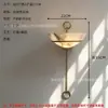 2026 Novo Modelo Creme Mármore Imitação Moderno Minimalista Estiloso Criativo Olho de Nuvem Proteção para os Olhos Textura de Nuvem Lâmpada para Sala de Estar e Quarto