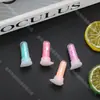 Novo Gelo Transparente Ultra-Fino Pó de Glitter DIY Cola de Linho Fluido Material Hexagonal Fantasia Nail Art Lantejoula Acessórios Pó de Glitter