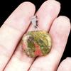 1820-20mm Piedra Ágata Cristal Colgante Manzana Pequeña Nochebuena Regalo de Navidad Accesorios de Joyería DIY