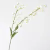 Flores artificiales de lirio del valle, arreglos florales decorativos de lujo de alta gama para la sala de estar, centro de mesa y decoraciones de flores artificiales para la mesa del comedor