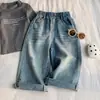 Roupas Infantis Japonesas Jeans para Meninas Estilo Retrô 2026 Novo Elegante Roupa de Outono Calças Infantis Calças Casuais Largas