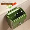 Cubo de Basura de Cocina para Montar en Pared, Cesta de Almacenamiento, Colgante de Puerta para Gabinete Doméstico, Contenedor de Gran Capacidad para Desechos de Frutas y Verduras
