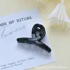 Pinza para el pelo transparente pequeña transfronteriza, pinza de tiburón de color sólido para coleta alta, mini pinza para el pelo de 4.5 cm, accesorio para el pelo de niña lindo