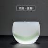 Juego de té de Kung Fu, taza maestra de porcelana de jade, taza esmaltada de colores, taza individual, taza personal, taza de degustación, vidrio teñido individual, venta al por mayor