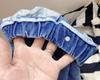 Pantalones vaqueros suaves para niños, pantalones largos estilo occidental con oso bordado para estudiantes, pantalones holgados para bebés que combinan con todo