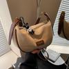 Bolsos Retro de Nicho Otoño e Invierno 2026 Bolsos Nuevos para Mujer de Moda Versátil Bolso Cruzado de Hombro Único Bolso de Hombro tipo Bollo