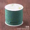 Cordão de colar de fio de algodão trançado à mão estilo Xizang, cordão para pingente não elástico, atacado, fio colorido, material de corda para artesanato