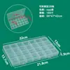 Fábrica por atacado fixo 28 grade transparente plástico diy joias brinquedo frisado caixa de armazenamento loja de departamento caixa de exibição de joias