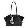 Bolso Casual de Gran Capacidad con Lunares para Mujer 2026 Nuevo Estilo Moda para Viajes Diarios Bolso de Hombro Único Bolso Tote de Alta Gama Bolso Cubo