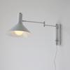 Edad Media Lámpara de Pared Red Rocker Bauhaus Plegable Brazo Largo Mesita de Noche Estudio Lámpara de Pared Lámpara de Pared sin Cableado